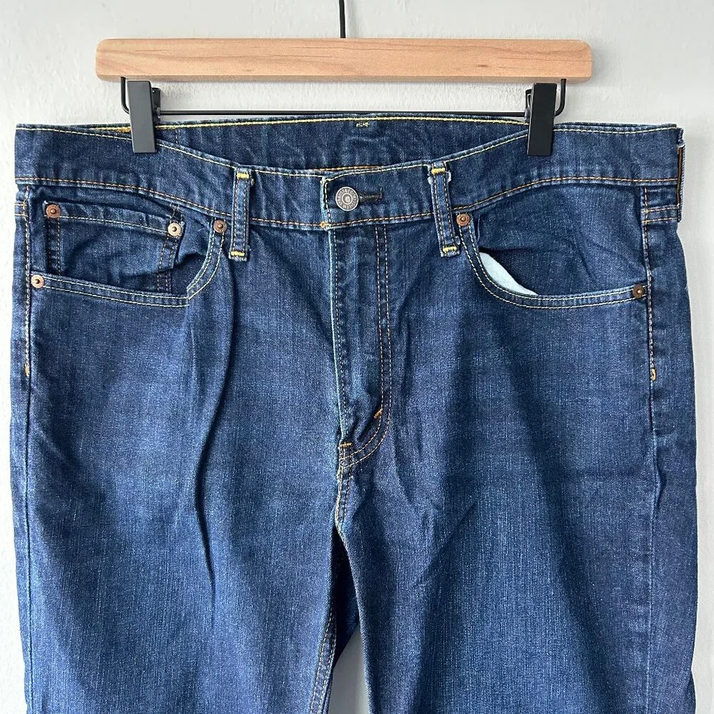 Levi's 541 Athletic Taper Jeans Dark Wash Stretch Denim Size 34/32 Men's